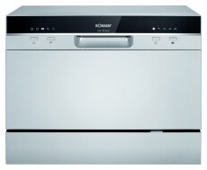 Bomann TSG 708 mosogatógép - ezüst Konyhai termékek - Mosogatógép - Normál (60cm) szabadonálló mosogatógép - 348229