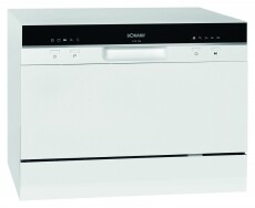 Bomann TSG 708 mosogatógép - fehér Konyhai termékek - Mosogatógép - Normál (60cm) szabadonálló mosogatógép - 348220