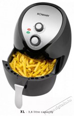 Bomann FR 6002 H CB forrólevegős sütő Konyhai termékek - Konyhai kisgép (sütés / főzés / hűtés / ételkészítés) - Légkeveréses főzőgép / elektromos kukta / multifunkciós sütő - 377685