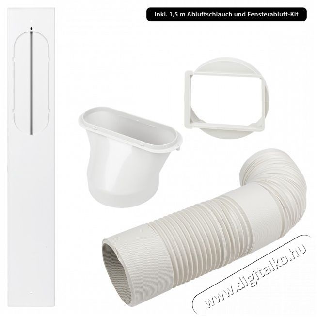 Bomann CL 6048 CB feh&eacute;r mobilkl&iacute;ma H&aacute;ztart&aacute;s / Otthon / K&uuml;lt&eacute;r - Ventil&aacute;tor / L&eacute;gkondicion&aacute;l&oacute; - Mobil kl&iacute;ma - 381097