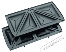 Bomann Multigrill ST/WA 1364 CB rozsdamentes acél/fekete Konyhai termékek - Konyhai kisgép (sütés / főzés / hűtés / ételkészítés) - Melegszendvics / gofri sütő - 399707