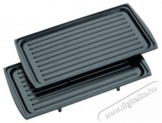 Bomann Multigrill ST/WA 1364 CB rozsdamentes acél/fekete Konyhai termékek - Konyhai kisgép (sütés / főzés / hűtés / ételkészítés) - Melegszendvics / gofri sütő - 399707