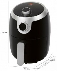 Bomann FR 6050 H forrólevegős sütő Konyhai termékek - Konyhai kisgép (sütés / főzés / hűtés / ételkészítés) - Légkeveréses főzőgép / elektromos kukta / multifunkciós sütő - 410263