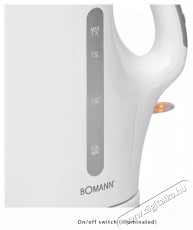 Bomann WK 5011 CB vízforraló Konyhai termékek - Vízforraló / teafőző - 410266
