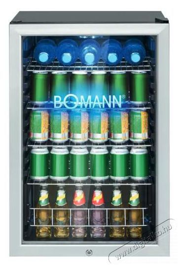 Bomann KSG 7285 fekete italhűtő Konyhai term&eacute;kek - Hűtő, fagyaszt&oacute; (szabadon&aacute;ll&oacute;) - Egyajt&oacute;s hűtő - 475800