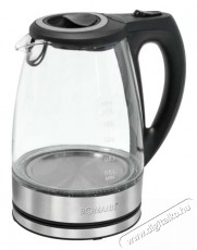 Bomann Üveg vízforraló WKS 6032 G CB fekete/rozsdamentes acél Konyhai termékek - Vízforraló / teafőző - 493185