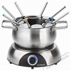 Bomann FD 2248 CB inox Fondü készítő Konyhai termékek - Konyhai kisgép (sütés / főzés / hűtés / ételkészítés) - Konyhai különlegesség - 493807