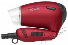 Bomann HTD 8005 CB metal piros Hajszárító Szépségápolás / Egészség - Hajápolás - Hajszárító - 493798
