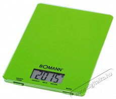 Bomann KW 1515CB zöld Konyhamérleg Konyhai termékek - Konyhai mérleg - 494837