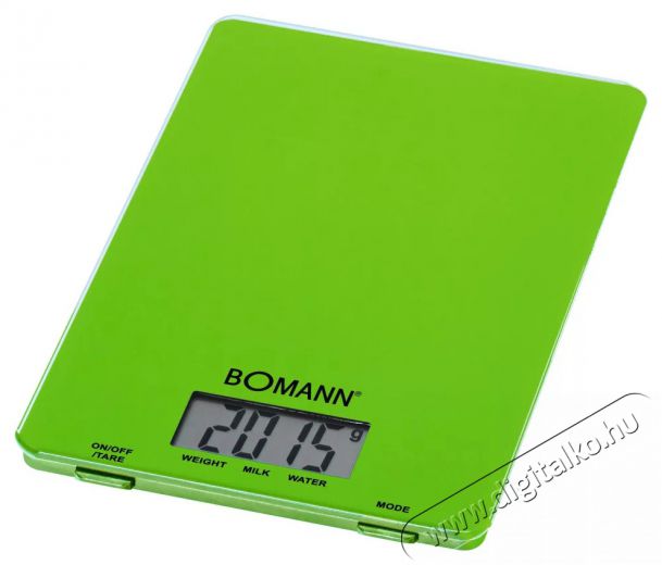 Bomann KW 1515CB zöld Konyhamérleg Konyhai termékek - Konyhai mérleg - 494837