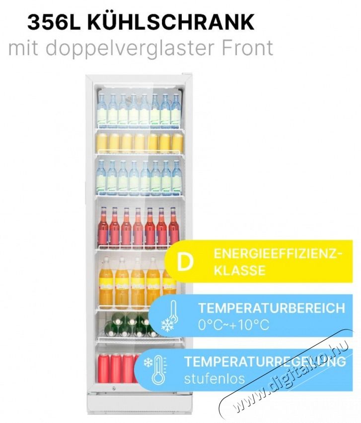 Bomann KSG 7351 fekete italhűtő Konyhai term&eacute;kek - Hűtő, fagyaszt&oacute; (szabadon&aacute;ll&oacute;) - Egyajt&oacute;s hűtő - 503879