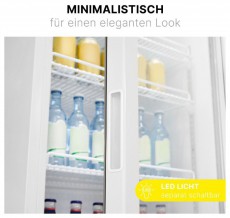 Bomann KSG 7351 fekete italhűtő Konyhai term&eacute;kek - Hűtő, fagyaszt&oacute; (szabadon&aacute;ll&oacute;) - Egyajt&oacute;s hűtő - 503879