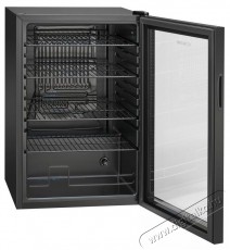 Bomann KSG 7290 fekete italhűtő Konyhai termékek - Hűtő, fagyasztó (szabadonálló) - Egyajtós hűtő - 503882