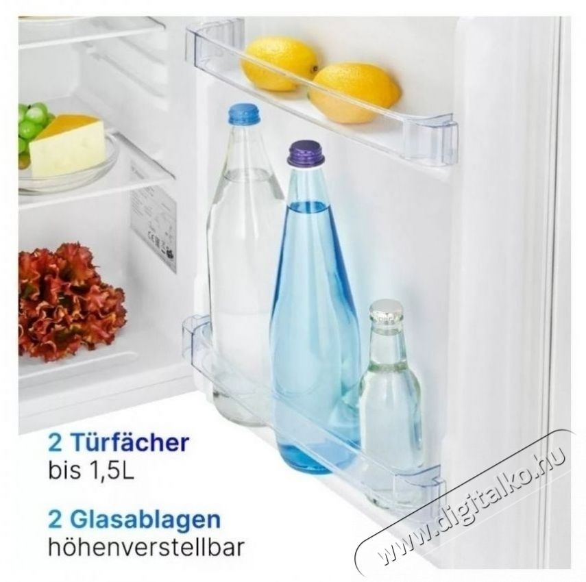 Bomann KB 7347 feh&eacute;r egyajt&oacute;s hűtő Konyhai term&eacute;kek - Hűtő, fagyaszt&oacute; (szabadon&aacute;ll&oacute;) - Egyajt&oacute;s hűtő - 531645