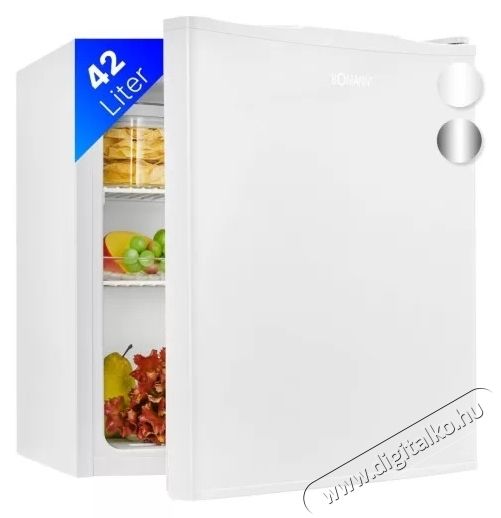 Bomann KB 7346 feh&eacute;r egyajt&oacute;s hűtő Konyhai term&eacute;kek - Hűtő, fagyaszt&oacute; (szabadon&aacute;ll&oacute;) - Mini hűtő / minib&aacute;r - 531647