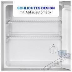 Bomann KB 7346 inox egyajt&oacute;s hűtő Konyhai term&eacute;kek - Hűtő, fagyaszt&oacute; (szabadon&aacute;ll&oacute;) - Mini hűtő / minib&aacute;r - 531611