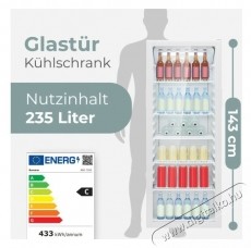 Bomann KSG 7292 feh&eacute;r italhűtő Konyhai term&eacute;kek - Hűtő, fagyaszt&oacute; (szabadon&aacute;ll&oacute;) - Egyajt&oacute;s hűtő - 531613