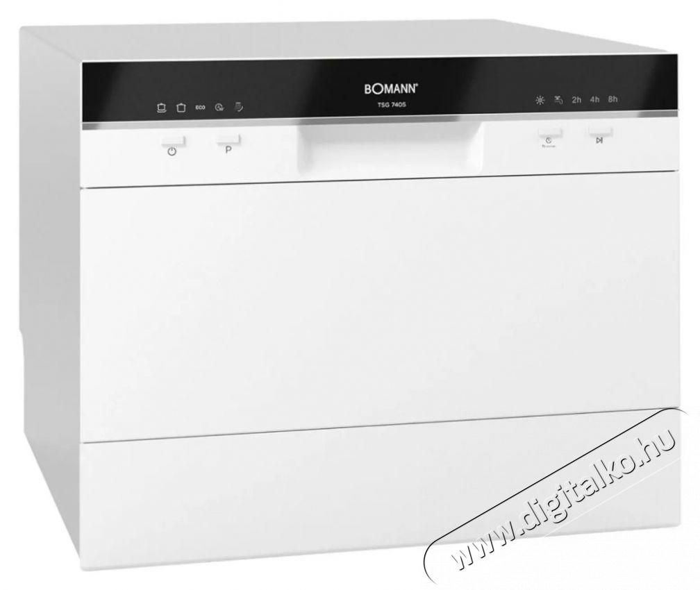 Bomann TSG 7405 feh&eacute;r asztali mosogat&oacute;g&eacute;p Konyhai term&eacute;kek - Mosogat&oacute;g&eacute;p - Keskeny (45cm-ig) szabadon&aacute;ll&oacute; mosogat&oacute;g&eacute;p - 531648
