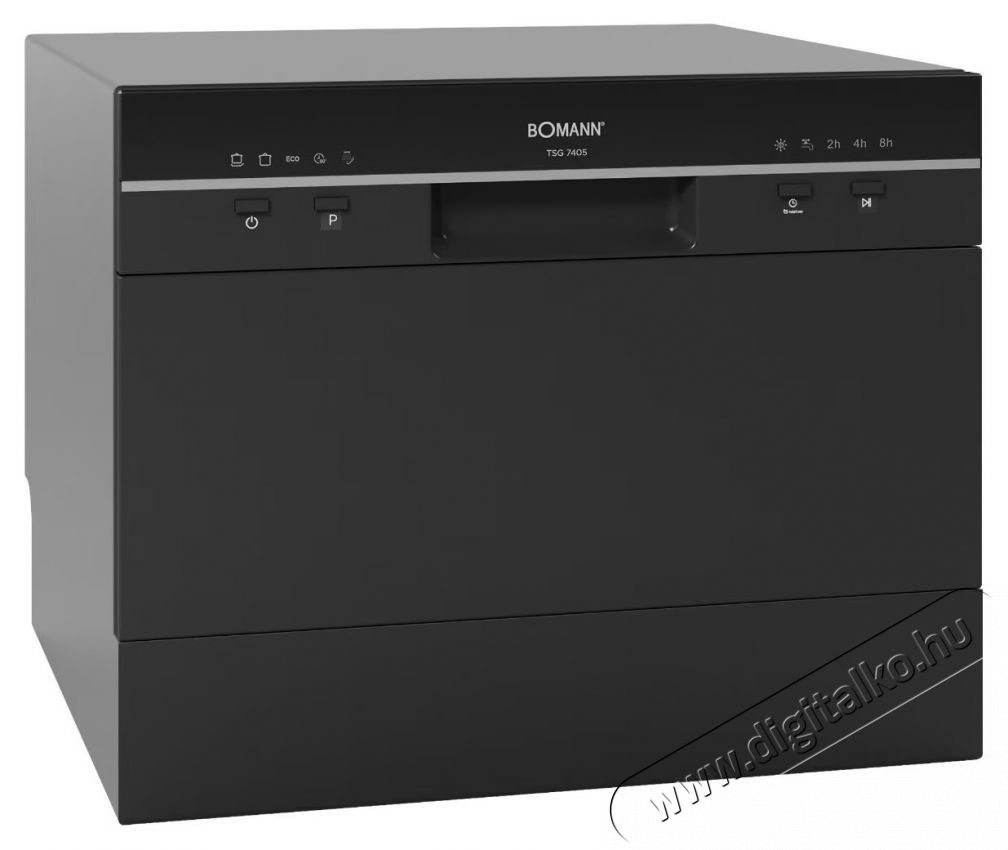 Bomann TSG 7405 fekete asztali mosogat&oacute;g&eacute;p Konyhai term&eacute;kek - Mosogat&oacute;g&eacute;p - Norm&aacute;l (60cm) be&eacute;p&iacute;thető mosogat&oacute;g&eacute;p - 531609