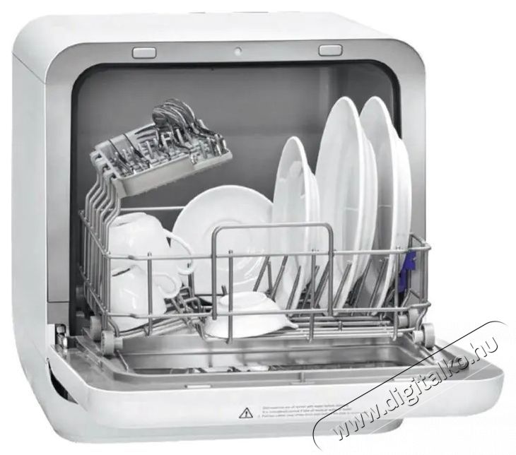 Bomann TSG 5704 Feh&eacute;r Mini Mosogat&oacute;g&eacute;p Konyhai term&eacute;kek - Mosogat&oacute;g&eacute;p - Keskeny (45cm-ig) szabadon&aacute;ll&oacute; mosogat&oacute;g&eacute;p - 534767