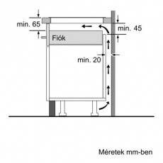 Bosch PIA611F18E indukciós főzőlap Konyhai termékek - Sütő-főzőlap, tűzhely (beépíthető) - Indukciós főzőlap (beépíthető) - 270035