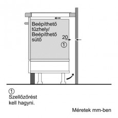Bosch PIA611F18E indukciós főzőlap Konyhai termékek - Sütő-főzőlap, tűzhely (beépíthető) - Indukciós főzőlap (beépíthető) - 270035