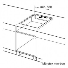 Bosch PIA611F18E indukciós főzőlap Konyhai termékek - Sütő-főzőlap, tűzhely (beépíthető) - Indukciós főzőlap (beépíthető) - 270035