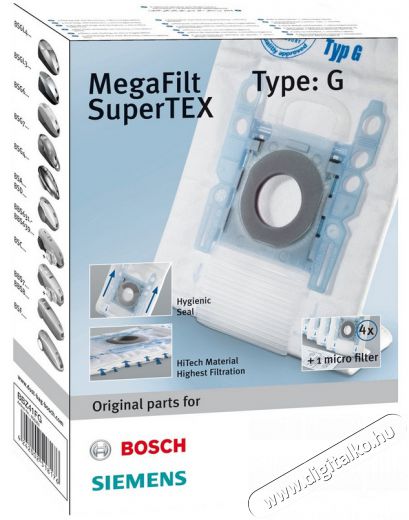 Bosch BBZ41FG porzsák Háztartás / Otthon / Kültér - Porszívó / takarítógép - Porzsák / portartály - 282532