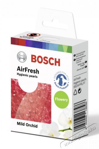 Bosch BBZAFPRLPT AirFresh Pearls porszívófrissítő granulátum kisállat tartóknak Háztartás / Otthon / Kültér - Porszívó / takarítógép - Egyéb kiegészítő - 345353