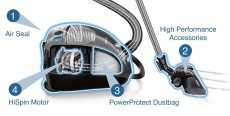 Bosch BGB45331 porszívó Háztartás / Otthon / Kültér - Porszívó / takarítógép - Porzsákos porszívó - 282521