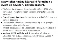 Bosch BGL3A230 porszívó Háztartás / Otthon / Kültér - Porszívó / takarítógép - Porzsákos porszívó - 282519