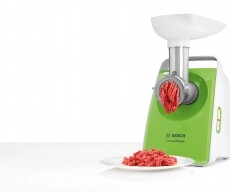 Bosch MFW3520G húsdaráló - fehér/zöld Konyhai termékek - Konyhai kisgép (előkészítés / feldolgozás) - Húsdaráló - 364774
