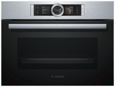 Bosch CSG656BS1 Serie 8 beépíthető gőzsütő Konyhai termékek - Sütő-főzőlap, tűzhely (beépíthető) - Sütő (beépíthető) - 329040