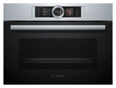 Bosch CSG656BS2 Serie 8 beépíthető kompakt gőzsütő Konyhai termékek - Sütő-főzőlap, tűzhely (beépíthető) - Sütő (beépíthető) - 345240