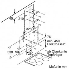 Bosch DWK098G60 páraelszívó Konyhai termékek - Páraelszívó - Kürtős - 297737
