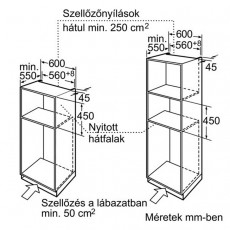 Bosch HBC26D553 gőzpároló Konyhai termékek - Sütő-főzőlap, tűzhely (beépíthető) - Gőzpároló - 282251