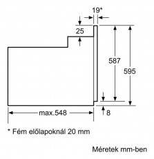 Bosch HBF134YS0 Serie 2 beépíthető sütő Konyhai termékek - Sütő-főzőlap, tűzhely (beépíthető) - Sütő (beépíthető) - 339183