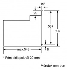 Bosch HBN532E5 elektromos sütő Konyhai termékek - Sütő-főzőlap, tűzhely (beépíthető) - Sütő (beépíthető) - 282237