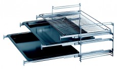 Bosch HEZ338356 teleszkópos sütősín Konyhai termékek - Sütő-főzőlap, tűzhely (beépíthető) - Sütősín - 282301