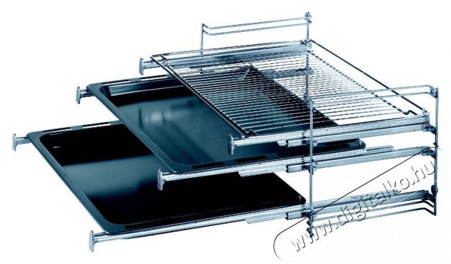 Bosch HEZ338356 teleszkópos sütősín Konyhai termékek - Sütő-főzőlap, tűzhely (beépíthető) - Sütősín - 282301