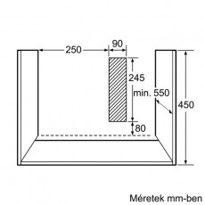 Bosch HMT35M653 mikrohullámú sütő Konyhai termékek - Mikrohullámú sütő - Mikrohullámú sütő (beépíthető) - 282275