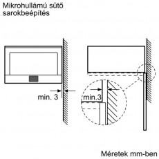Bosch HMT85MR53 mikrohullámú sütő Konyhai termékek - Mikrohullámú sütő - Mikrohullámú sütő (beépíthető) - 282277