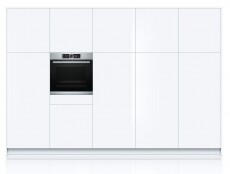 Bosch HSG636BS1 Serie 8 beépíthető gőzsütő Konyhai termékek - Sütő-főzőlap, tűzhely (beépíthető) - Sütő (beépíthető) - 319847