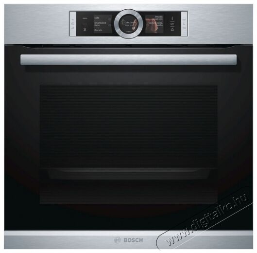 Bosch HSG636BS1 Serie 8 beépíthető gőzsütő Konyhai termékek - Sütő-főzőlap, tűzhely (beépíthető) - Sütő (beépíthető) - 319847