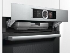 Bosch HSG636BS1 Serie 8 beépíthető gőzsütő Konyhai termékek - Sütő-főzőlap, tűzhely (beépíthető) - Sütő (beépíthető) - 319847