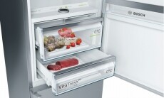 Bosch KGF39PI45 kombinált hűtőszekrény Konyhai termékek - Hűtő, fagyasztó (szabadonálló) - Alulfagyasztós kombinált hűtő - 317204