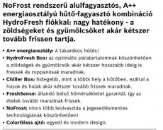 Bosch KGN36SR31 hűtőszekrény Konyhai termékek - Hűtő, fagyasztó (szabadonálló) - Alulfagyasztós kombinált hűtő - 282162