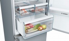Bosch KGN39XI38 Serie 4 No Frost alulfagyasztós hűtőszekrény Konyhai termékek - Hűtő, fagyasztó (szabadonálló) - Alulfagyasztós kombinált hűtő - 326806