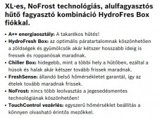 Bosch KGN49AI32 hűtőszekrény Konyhai termékek - Hűtő, fagyasztó (szabadonálló) - Alulfagyasztós kombinált hűtő - 282138