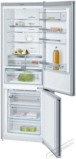 Bosch KGN49LB30 Serie 6 alulfagyasztós hűtőszekrény Konyhai termékek - Hűtő, fagyasztó (szabadonálló) - Alulfagyasztós kombinált hűtő - 329050